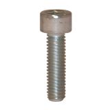 Cap head bolt for washer